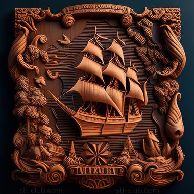 3D модель St Europa Universalis 4 игра Завоевание рая (STL)